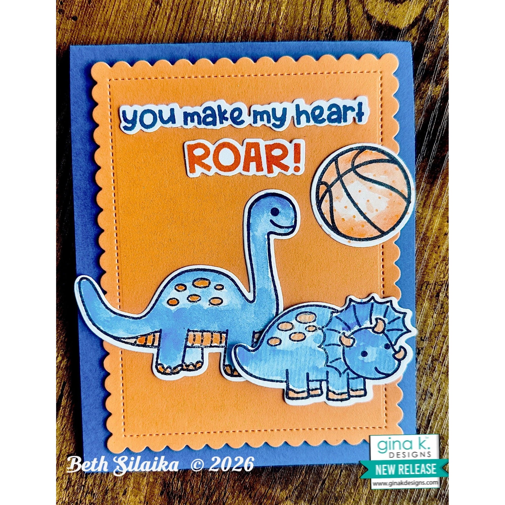 Gina K. Designs - Dies - Dino-mite-ScrapbookPal