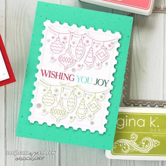 Gina K. Designs - Dies - First Class Frame Cover Plate-ScrapbookPal
