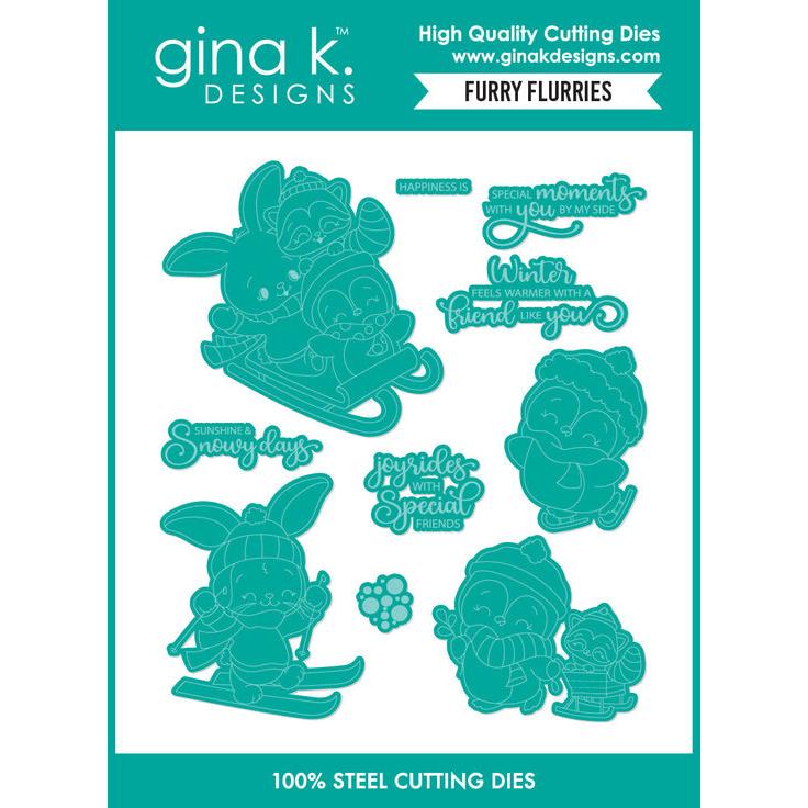 Gina K. Designs - Dies - Furry Flurries-ScrapbookPal