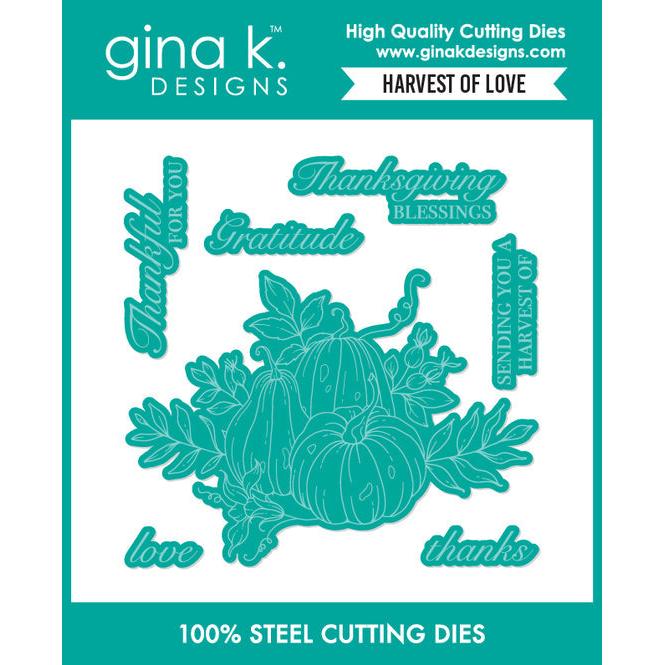 Gina K. Designs - Dies - Harvest of Love-ScrapbookPal