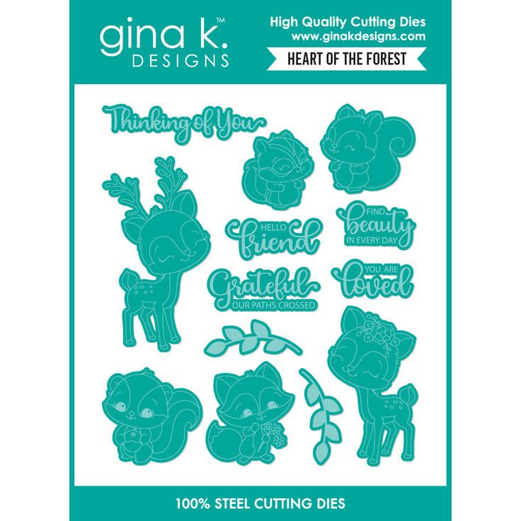 Gina K. Designs - Dies - Heart of the Forest-ScrapbookPal