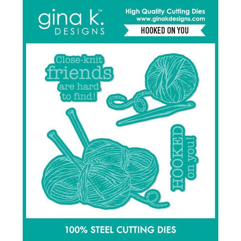 Gina K. Designs - Dies - Hooked On You-ScrapbookPal