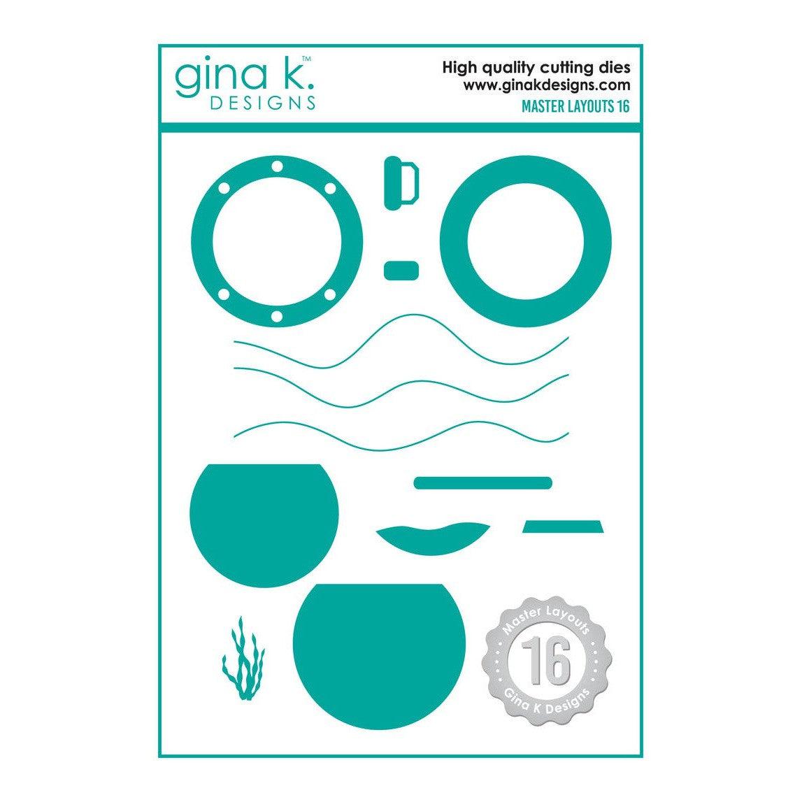 Gina K. Designs - Dies - Master Layouts 16-ScrapbookPal