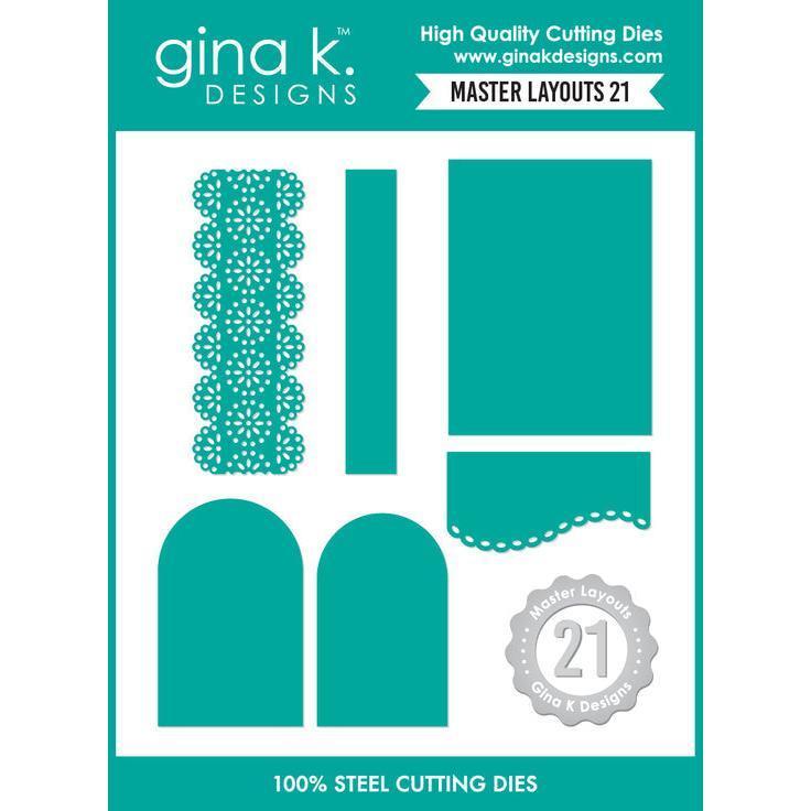 Gina K. Designs - Dies - Master Layouts 21-ScrapbookPal
