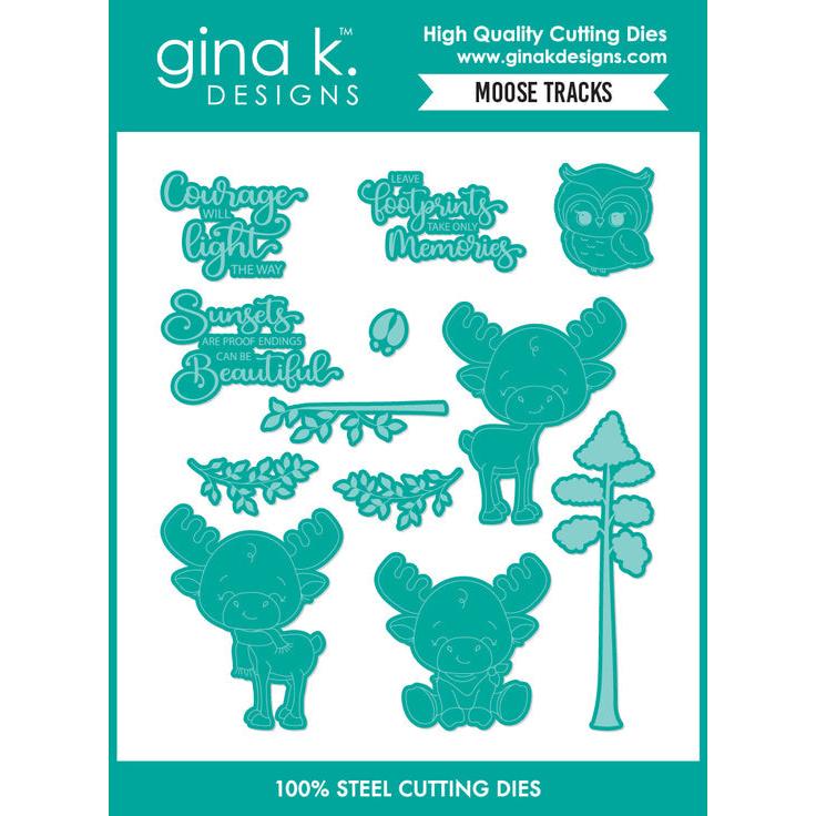 Gina K. Designs - Dies - Moose Tracks-ScrapbookPal