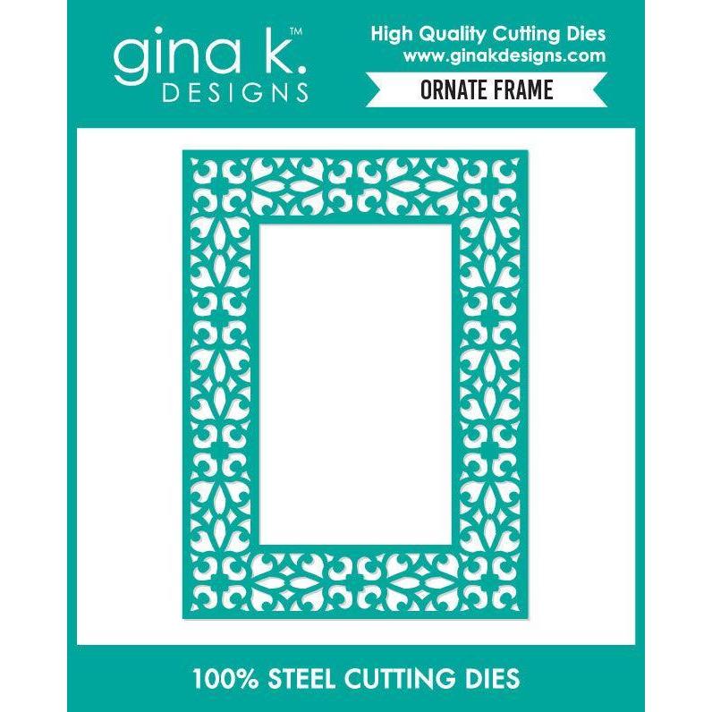 Gina K. Designs - Dies - Ornate Frame-ScrapbookPal