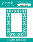 Gina K. Designs - Dies - Ornate Frame-ScrapbookPal