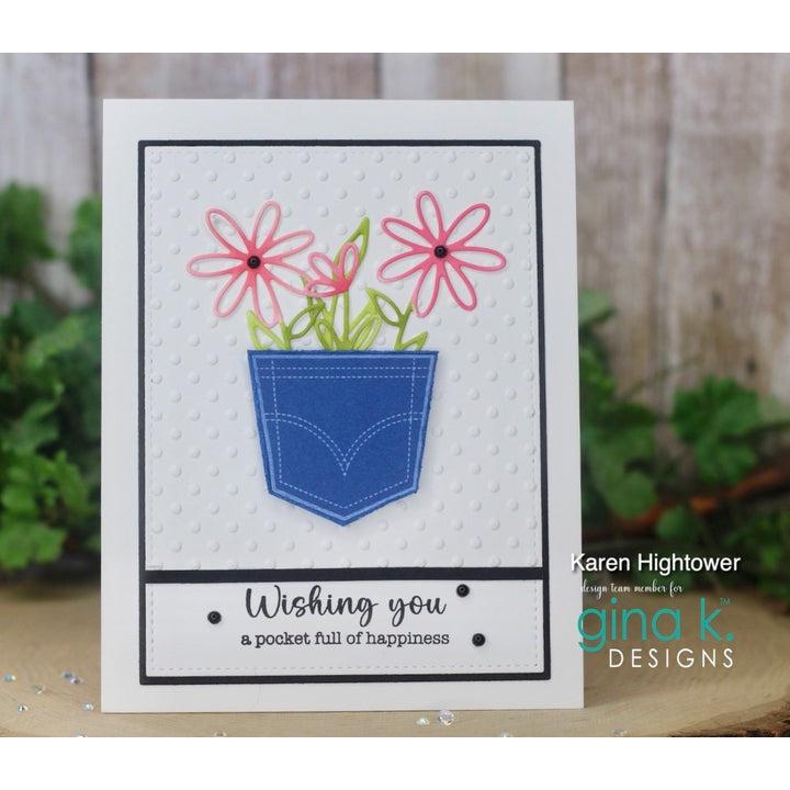 Gina K. Designs - Dies - Playful Posies-ScrapbookPal