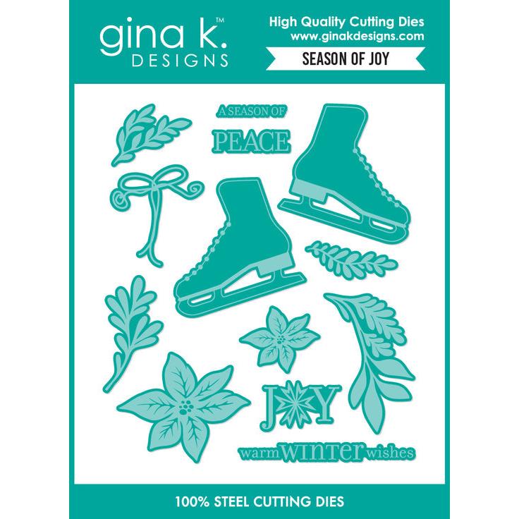 Gina K. Designs - Dies - Season of Joy-ScrapbookPal