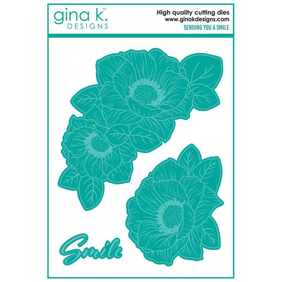 Gina K. Designs - Dies - Sending You a Smile-ScrapbookPal