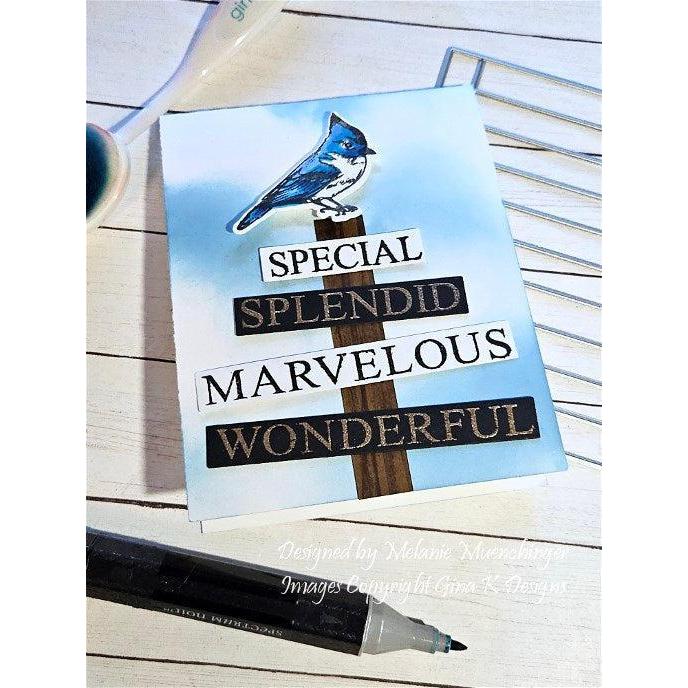 Gina K. Designs - Dies - So Many Words-ScrapbookPal