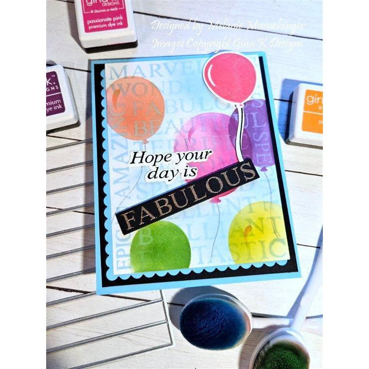 Gina K. Designs - Dies - So Many Words-ScrapbookPal