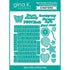 Gina K. Designs - Dies - So Many Words-ScrapbookPal