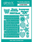 Gina K. Designs - Dies - So Many Words-ScrapbookPal