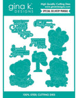 Gina K. Designs - Dies - Special Delivery Pandas-ScrapbookPal
