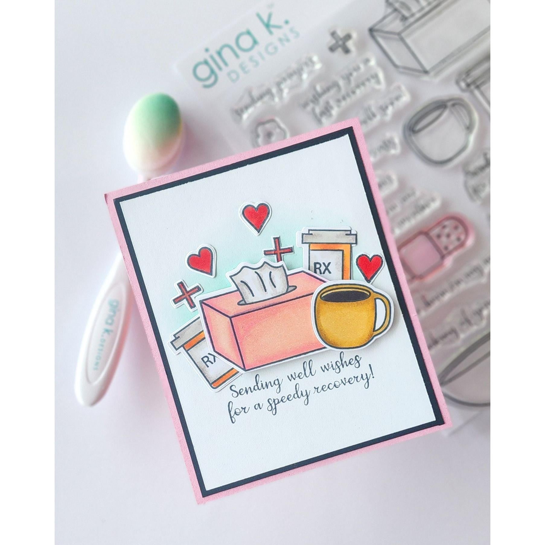 Gina K. Designs - Dies - Speedy Recovery-ScrapbookPal
