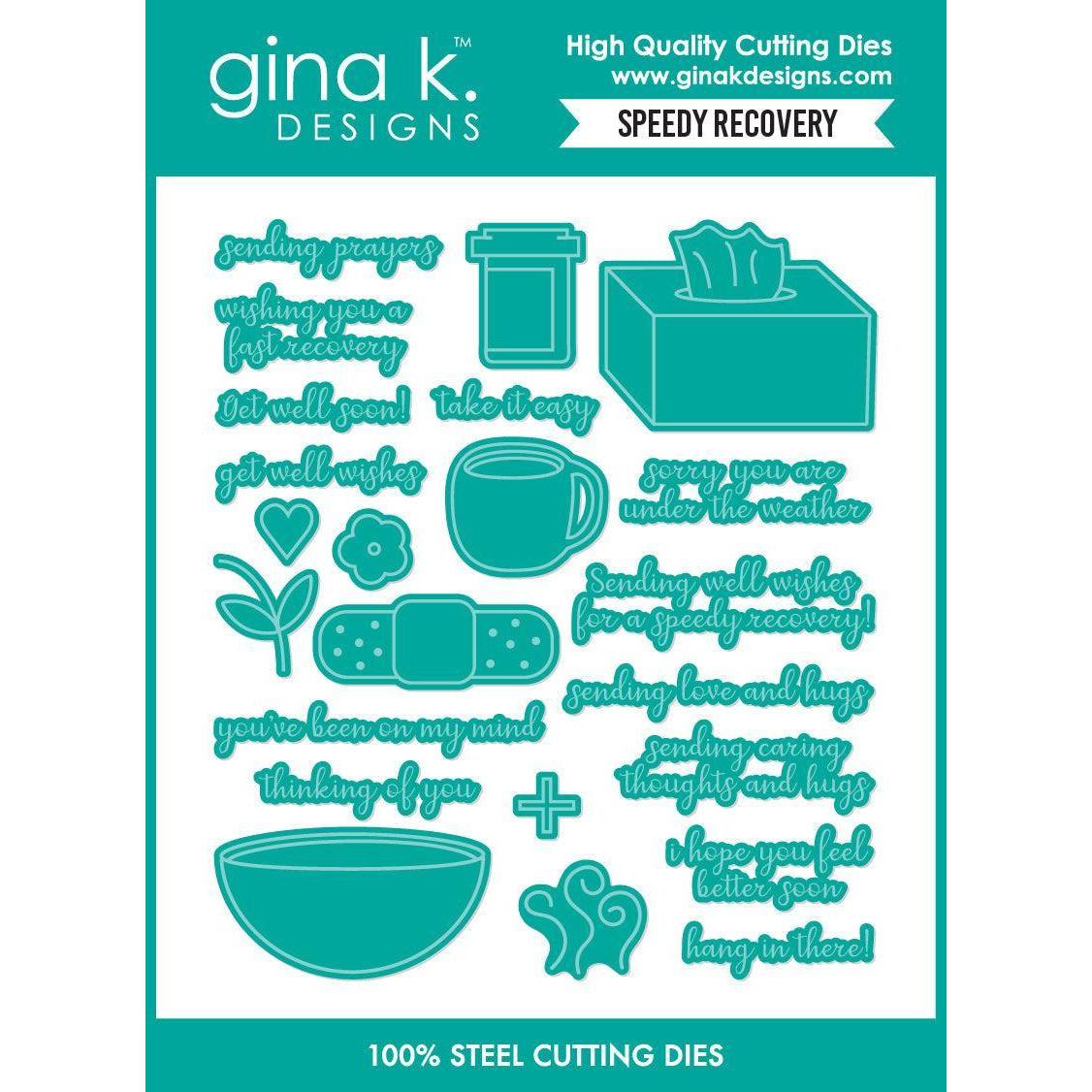 Gina K. Designs - Dies - Speedy Recovery-ScrapbookPal