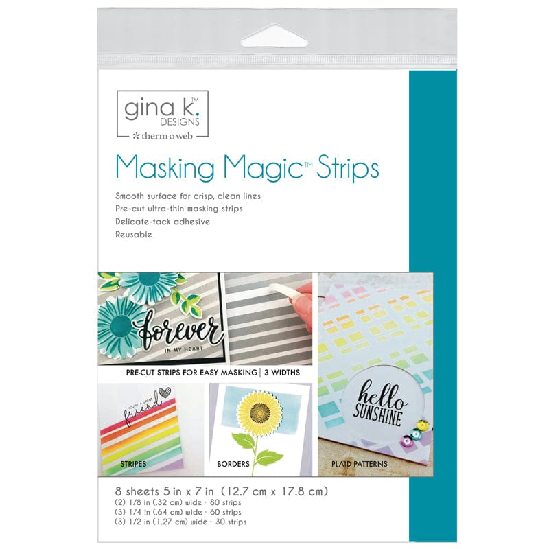 Gina K. Designs - Masking Magic Strips-ScrapbookPal