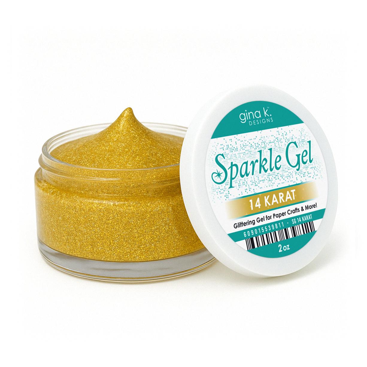 Gina K. Designs - Sparkle Gel - 14 Karat-ScrapbookPal