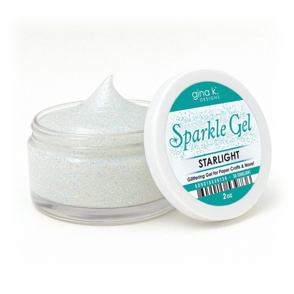 Gina K. Designs - Sparkle Gel - Starlight-ScrapbookPal