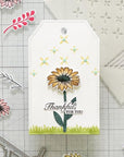 Gina K. Designs - Stencils - Daisies Bloom-ScrapbookPal
