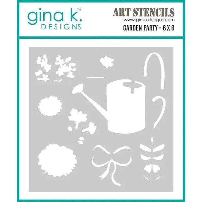 Gina K. Designs - Stencils - Garden Party-ScrapbookPal