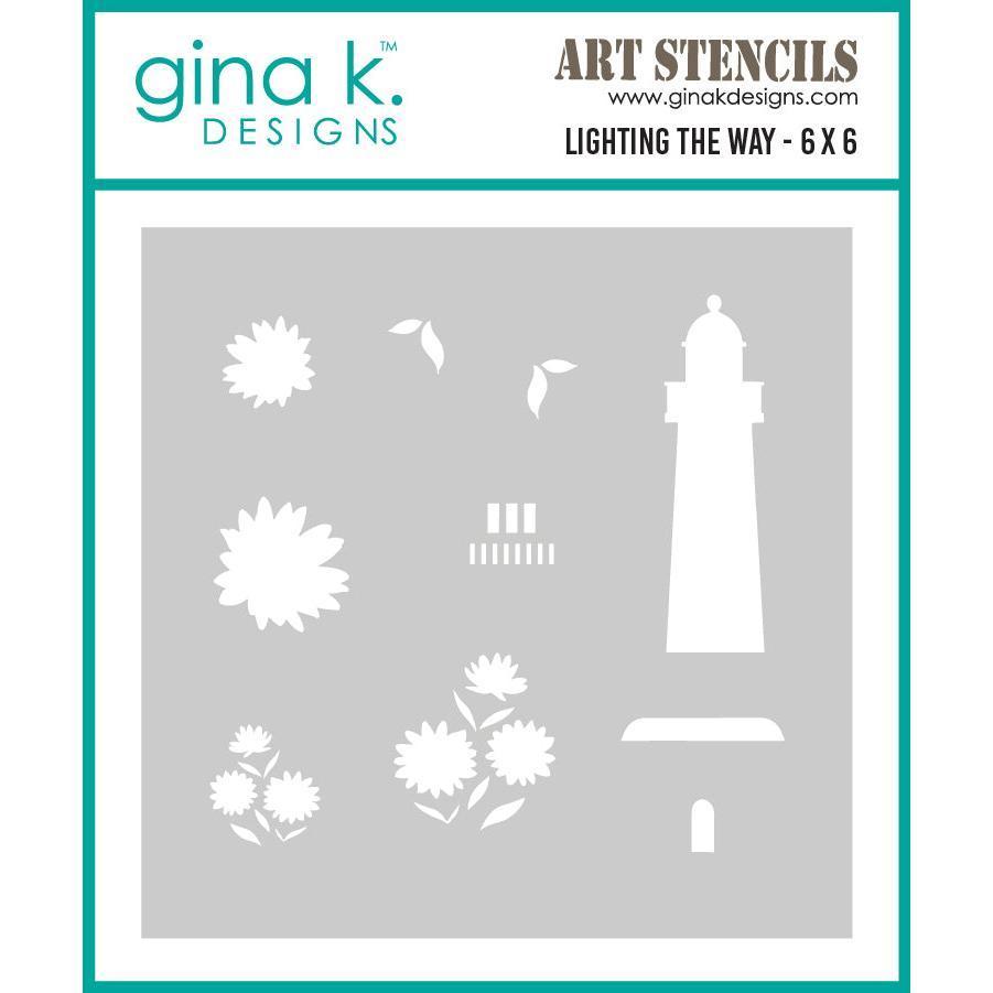 Gina K. Designs - Stencils - Lighting the Way-ScrapbookPal