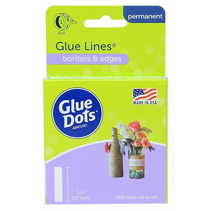 Glue Dots - 1&quot; Glue Lines - Roll-ScrapbookPal