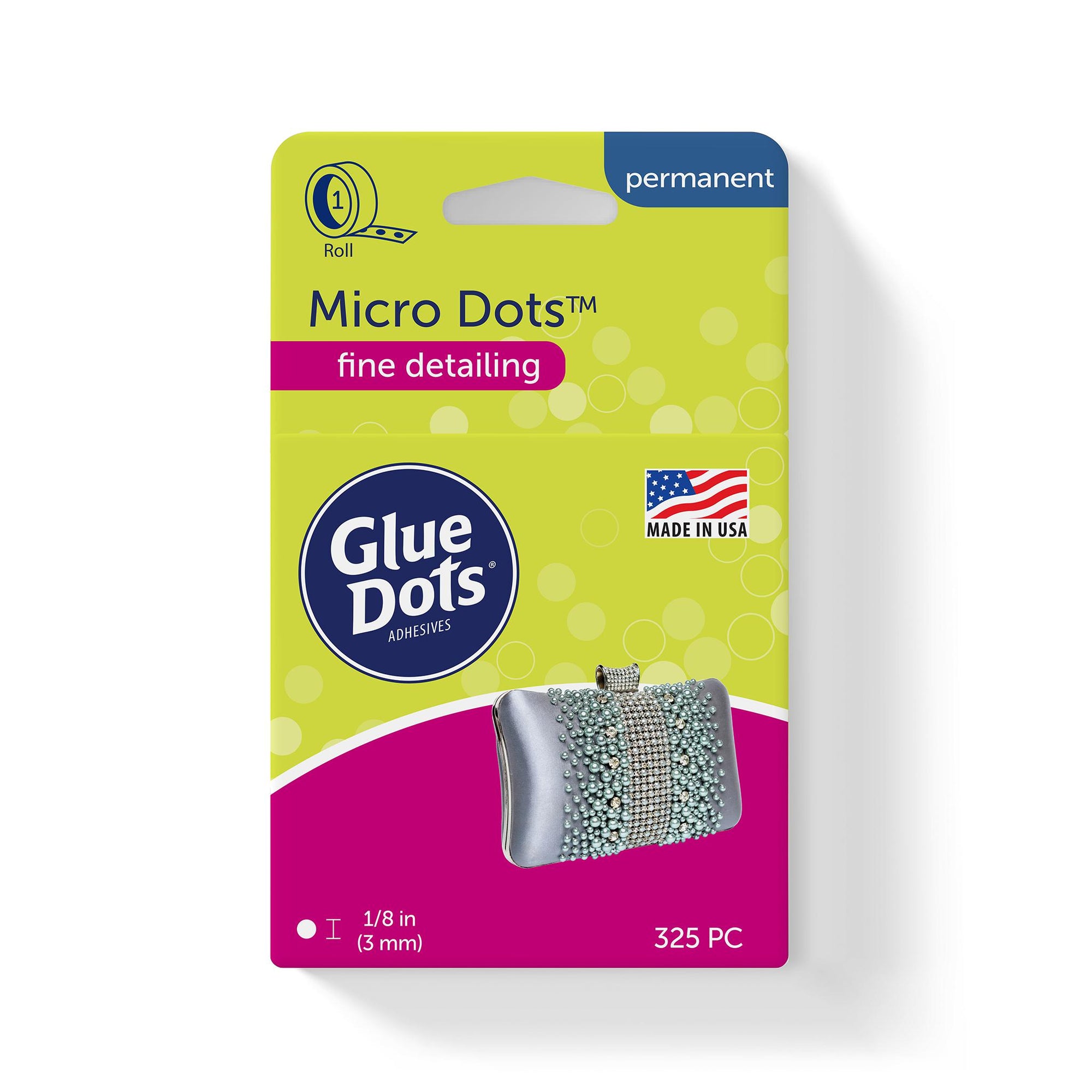 Glue Dots - Micro Glue Dots - Roll-ScrapbookPal