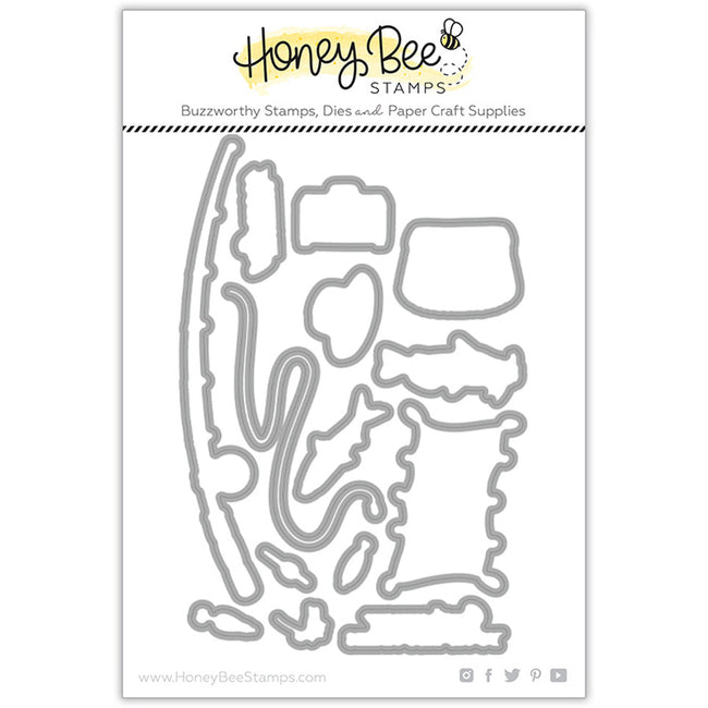 Honey Bee Stamps - Honey Cuts - Fishing Legend