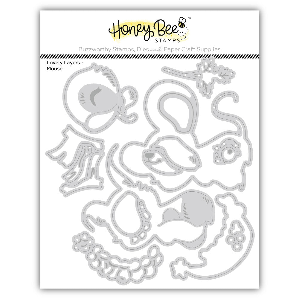 HBDS-LLMOUSE Honey Bee Stamps