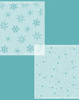 Honey Bee Stamps - Stencils - Snowflakes Background