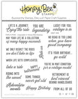 Honey Bee Stamps - Clear Stamps - Take A Ride