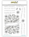 Honey Bee Stamps - Clear Stamps - Bountiful Banner