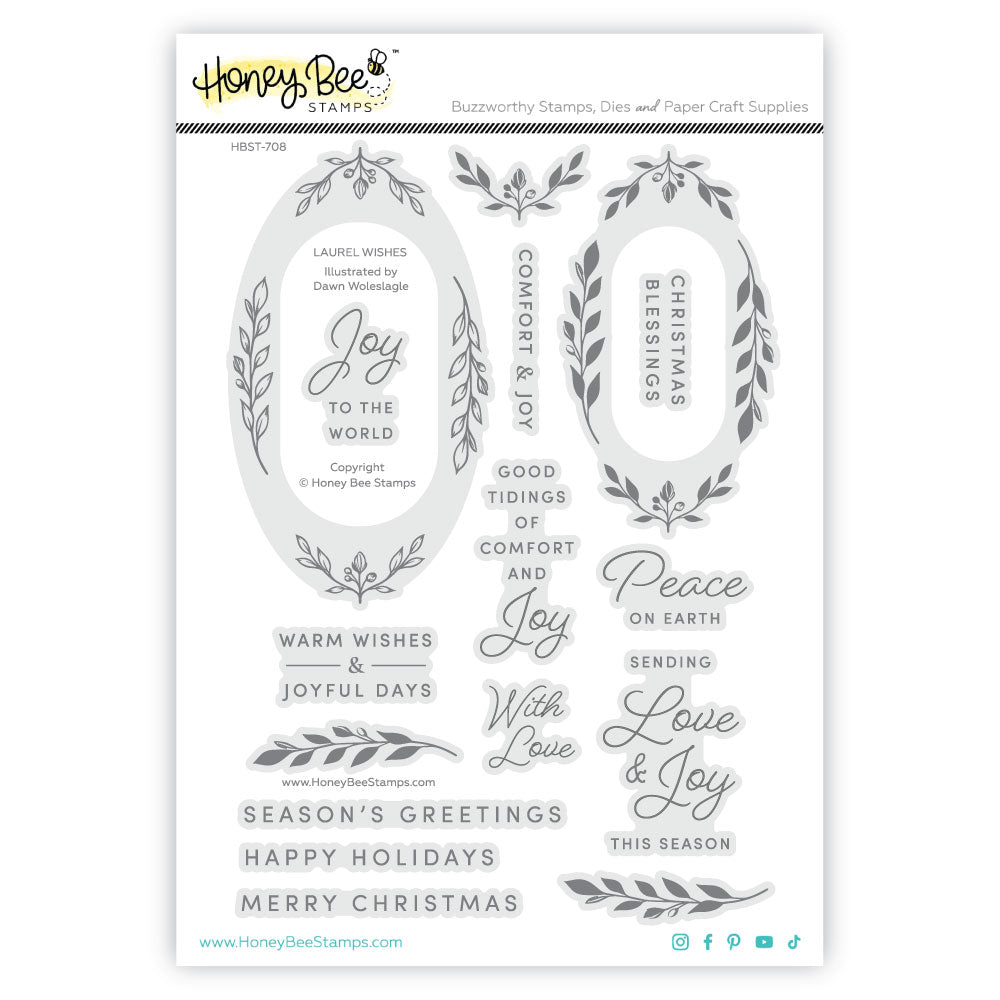 HBST-708 Honey Bee Stamps