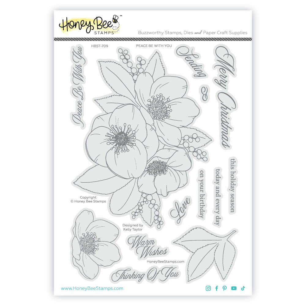 HBST-709 Honey Bee Stamps
