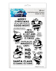 Ranger Ink - Simon Hurley - Clear Stamps - Silly Santas