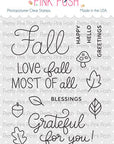 Pretty Pink Posh - Clear Stamps - Happy Fall