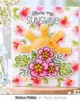 Pretty Pink Posh - Clear Stamps - Happy Hibiscus