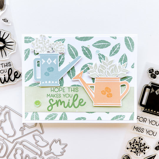 Catherine Pooler Designs - Clear Stamps - Happy Thoughts Floral