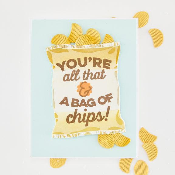 Hero Arts - All That Collection - Clear Stamps - Chip Chip Hooray-ScrapbookPal