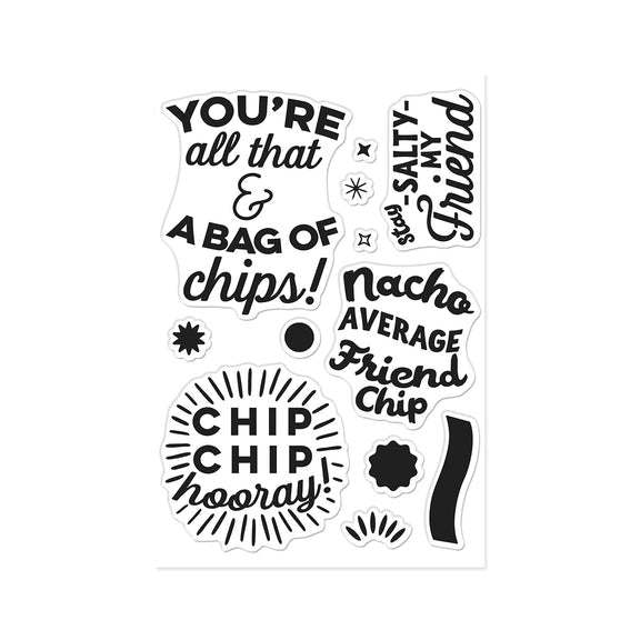 Hero Arts - All That Collection - Clear Stamps - Chip Chip Hooray-ScrapbookPal
