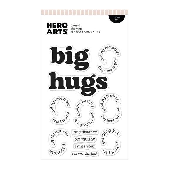 Hero Arts - Beary Sweet Collection - Clear Stamps - Big Hugs-ScrapbookPal