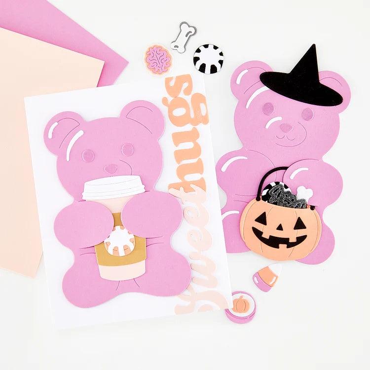 Hero Arts - Beary Sweet Holiday Collection - Dies - Bear Hugs Holiday Accessories Die-ScrapbookPal