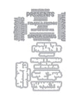 Hero Arts - Best Gift Ever Collection - Letterpress + Foil Plate & Cut - Here for the Presents-ScrapbookPal