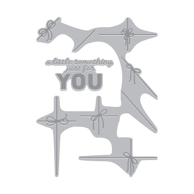 Hero Arts - Best Gift Ever Collection - Letterpress + Foil Plate - Wrap it Up-ScrapbookPal