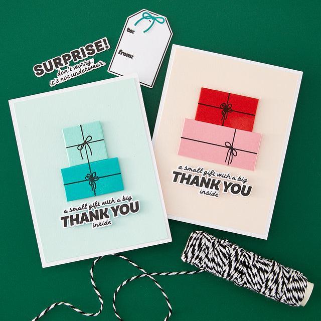 Hero Arts - Best Gift Ever Collection - Stamp &amp; Cut - Just Because-ScrapbookPal