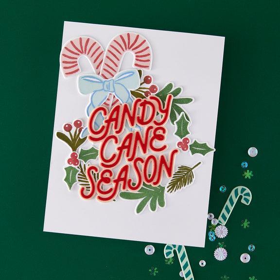 Hero Arts - Candy Cane Season Collection - Dies - Candy Cane Season-ScrapbookPal