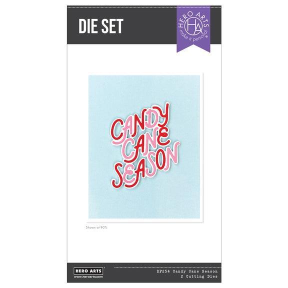 Hero Arts - Candy Cane Season Collection - Dies - Candy Cane Season-ScrapbookPal
