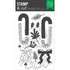 Hero Arts - Candy Cane Season Collection - Stamp & Cut - Candy Cane Swag-ScrapbookPal